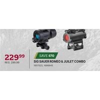 SIG SAUER ROMEO & JUILET COMBO