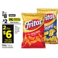 Fritos 2 for $6