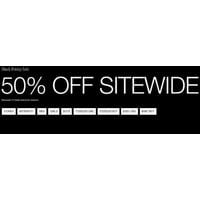 50% off Sitewide