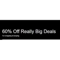 60% Off Really Big Deals