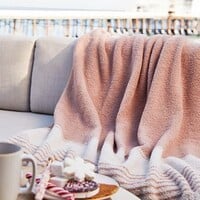 $59 Barefoot Dreams CozyChic Blankets + Free Shipping