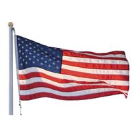 3 ft. x 5 ft. American Flag with Embroidered Stars