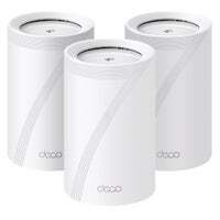 3-pack TP-Link Deco BE11000 Wi-Fi 7 Tri-Band Whole-Home Mesh Wi-Fi System