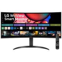 LG 34-inch Class Curved WQHD IPS MyView Smart Monitor