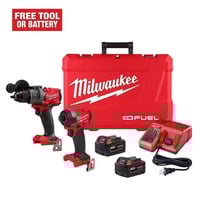 Milwaukee 18V Brushless 2-Tool 5.0Ah Kit