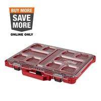 Milwaukee PACKOUT 11-Compartment Low-Profile Impact Resistant Portable Small Parts Organizer