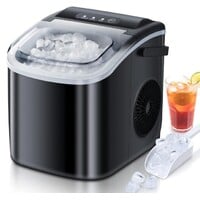 $69 Countertop Ice Maker Makes 26.5-lbs/24 Hours + Free Shipping