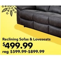 Reclining Sofas & Loveseats