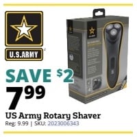 US Army Rotary Shaver
