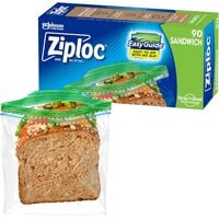 $2 Ziploc Brand Sandwich Bags 90-Count + Free Prime Shipping