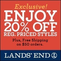 Lands' End Exclusive Online Sale! Lands' End Exclusive Online Sale!