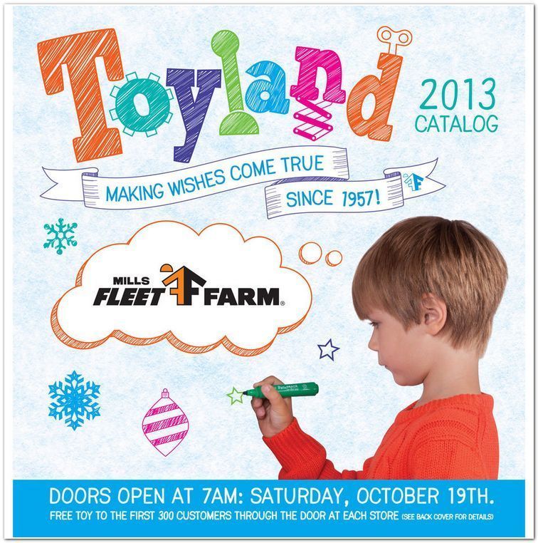 Mills Fleet Farm Toyland Catalog 2013 Page 1