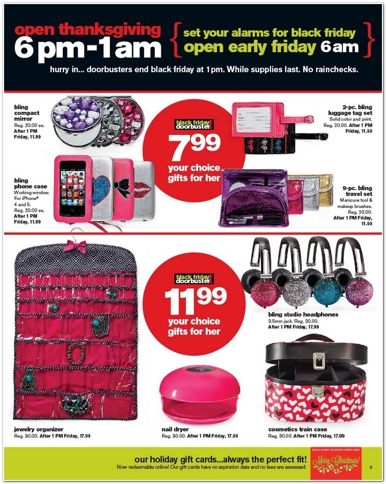 Bealls Black Friday 2013 Ad Page 9