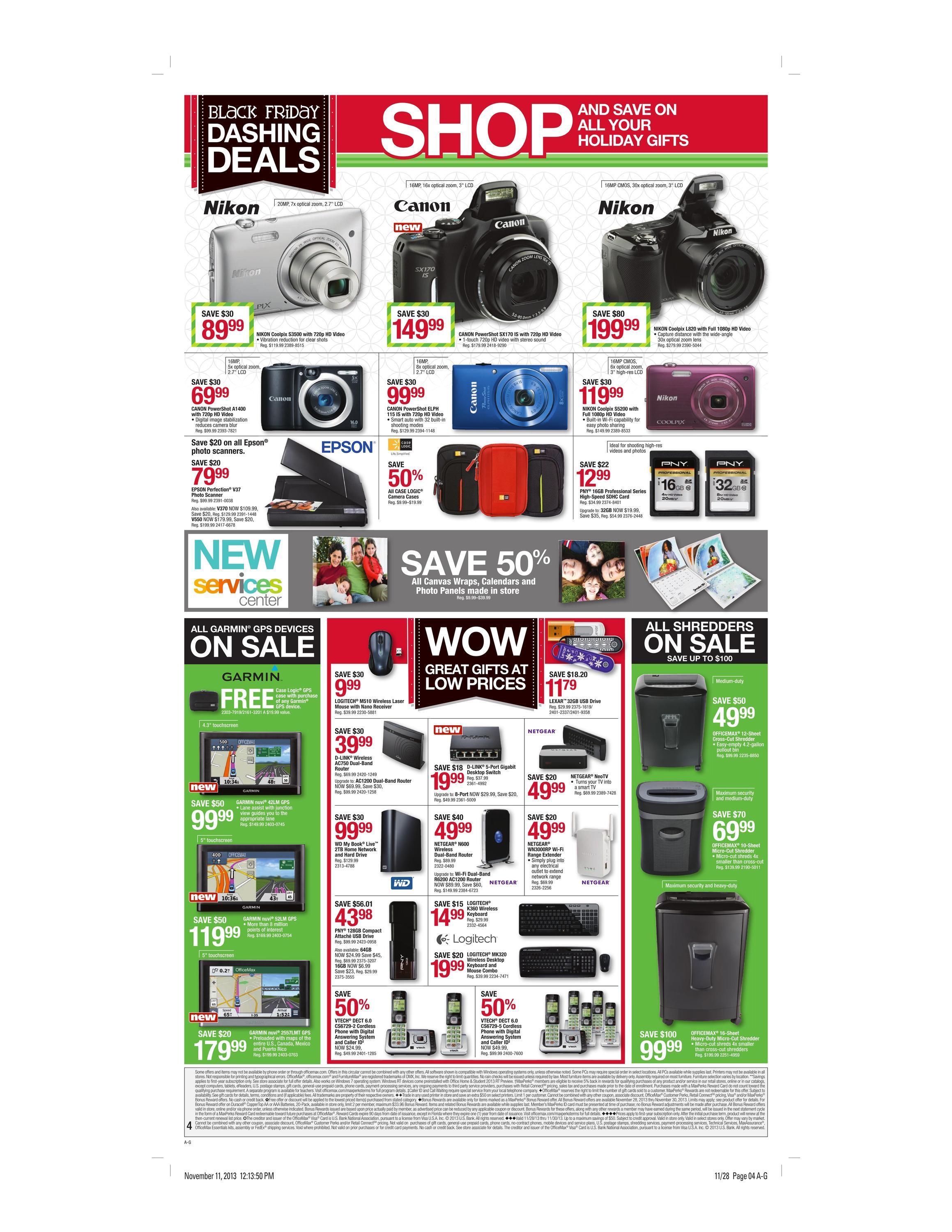 OfficeMax Black Friday 2013 Ad Page 4