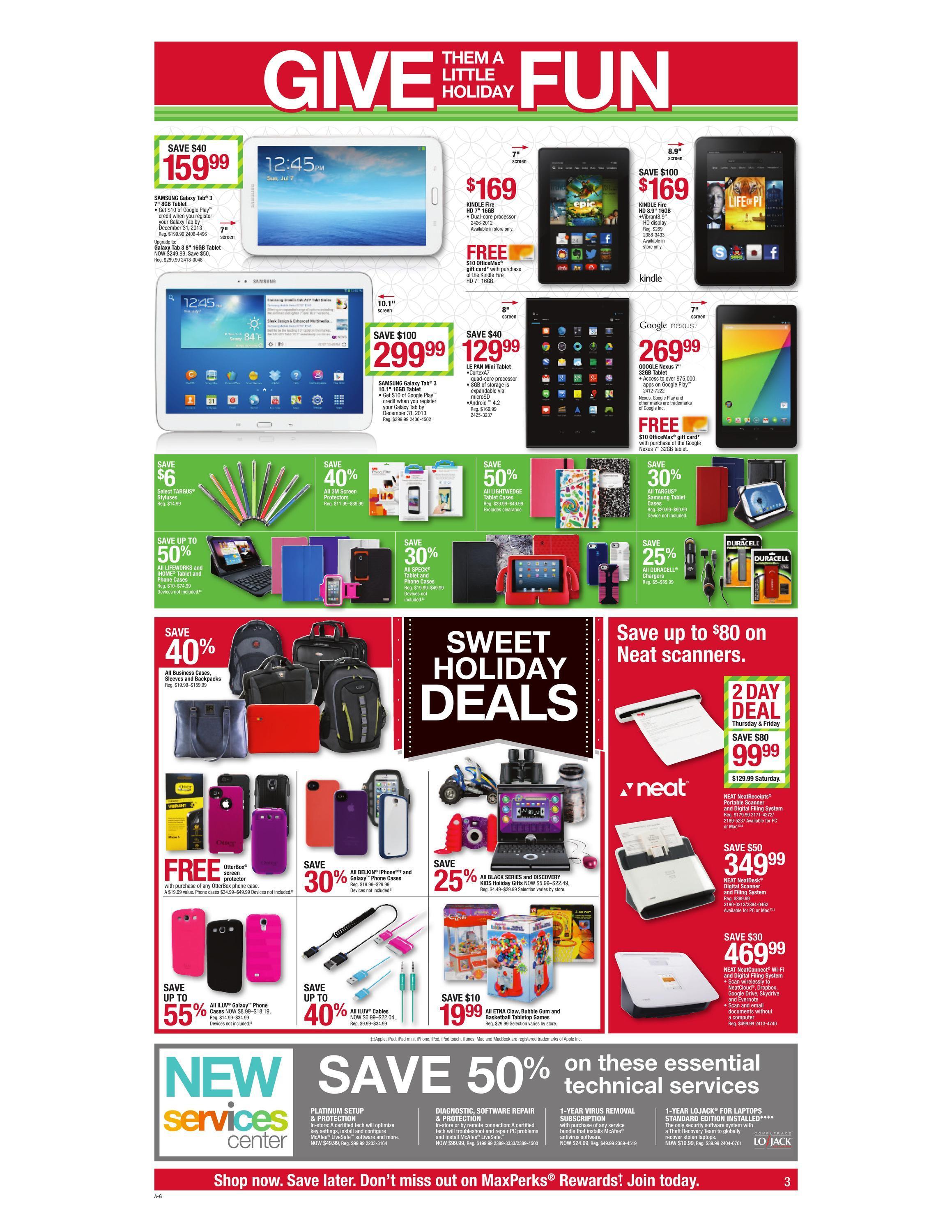 OfficeMax Black Friday 2013 Ad Page 3