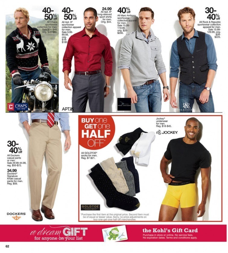 Kohl's Black Friday 2013 Ad Page 62