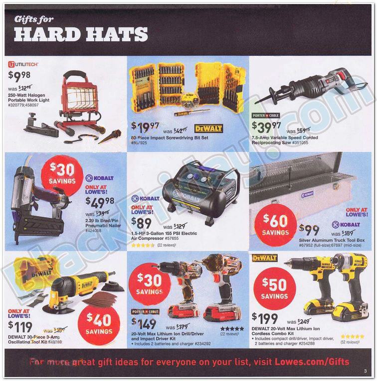 Lowe's Black Friday 2013 Ad Page 6