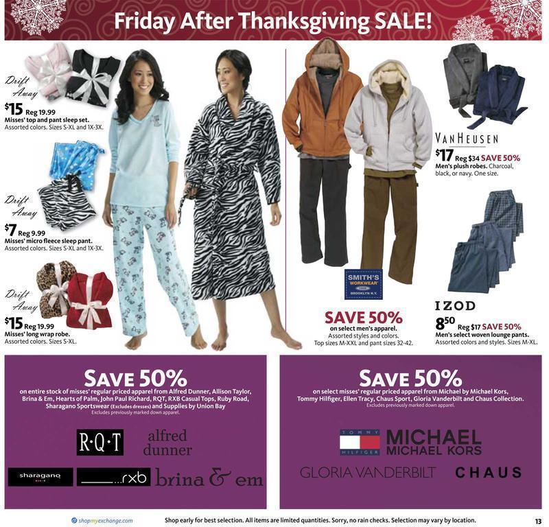 AAFES Black Friday 2012 Ad Page 13