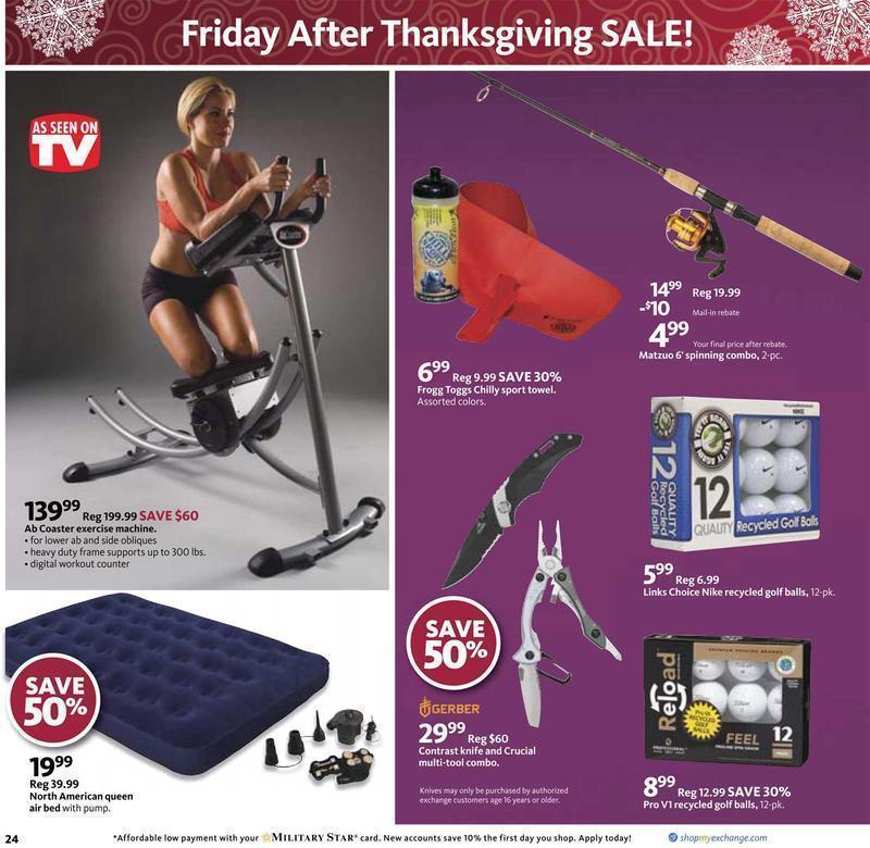 AAFES Black Friday 2012 Ad Page 24
