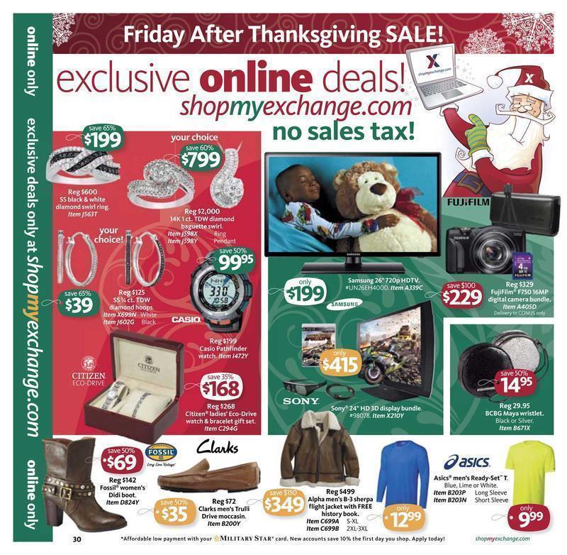AAFES Black Friday 2012 Ad Page 30