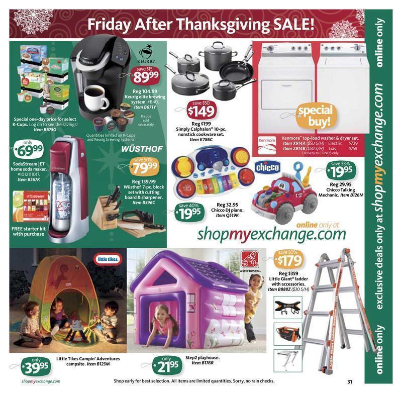 AAFES Black Friday 2012 Ad Page 31