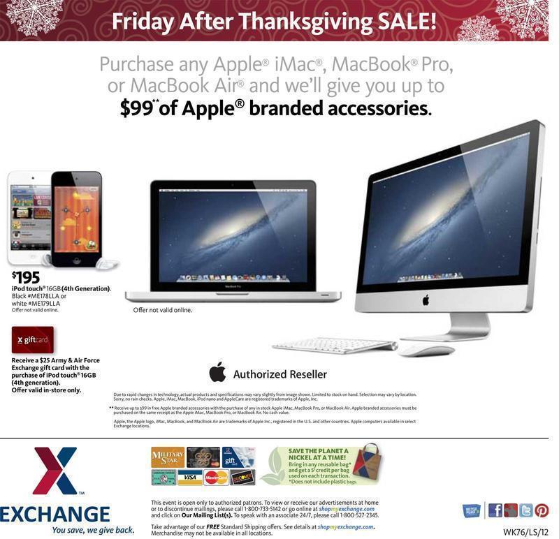 AAFES Black Friday 2012 Ad Page 32