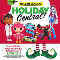 Dollar General 2013 Toy Book