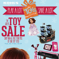 Kohl's 2013 Toy Sale