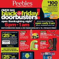 Peebles Black Friday 2013