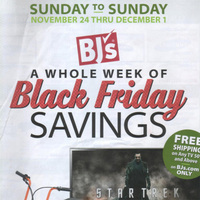 BJ's Black Friday 2013 Ad