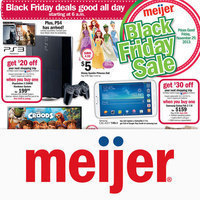 Meijer Black Friday 2013 Ad