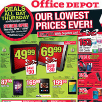 Office Depot Black Friday 2013 Ad
