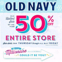 Old Navy Black Friday 2013 Ad
