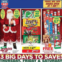 Rite Aid 2013 Black Friday Ad 