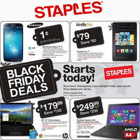 Staples 2013 Black Friday Ad