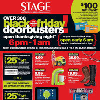 Stage Black Friday 2013 Ad