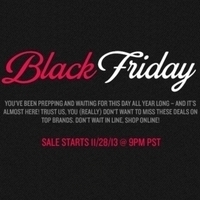6pm Black Friday 2013 Ad