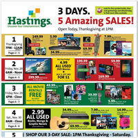 goHastings Black Friday 2013 Ad