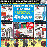 Dunham's Sports Black Friday 2013 Ad