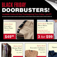 JoS. A. Bank Black Friday 2013 Ad