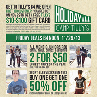 Tilly's Black Friday 2013 Ad