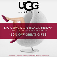 UGG Black Friday 2013 Ad