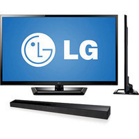 LG 55&quot; 1080p 120Hz Cinema 3D Edge LED TV w/Soundbar Bundle (Model # 55LM4700)