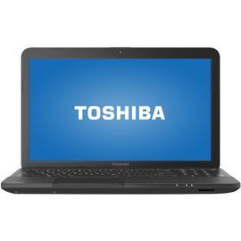 Toshiba Satin Black 15.6&quot; Satellite C855-S5118 Laptop PC with Intel Celeron 847 Processor and Windows 8 Operating System