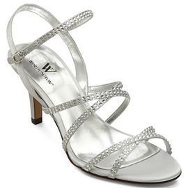 Worthington Glam Rhinestone Strappy Sandals