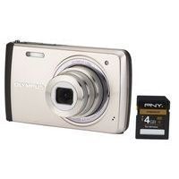 Olympus VH-410 16MP 5x Zoom Digital Camera w/  4GB SD Card