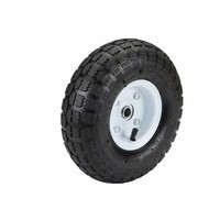 10&quot; Pneumatic Tire W/White Hub HaulMaster
