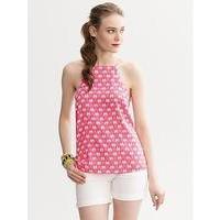 Milly Collection Printed Halter Top