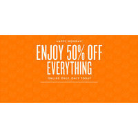 Cyber Monday Sale - 50% Off Everything!