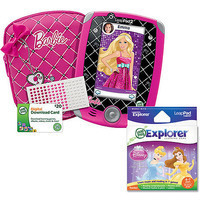 LeapFrog LeapPad2 Explorer Totally Barbie Bundle plus Bonus Software Bundle